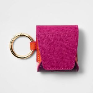 heyday Apple AirPods Gen 1/2 Case with
Clip - Orchid/Red/Purple